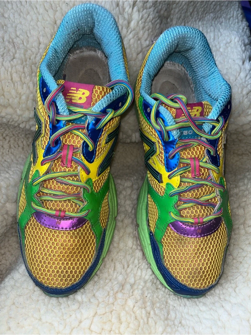 New Balance 580 W580RR2 Multicolor Women’s Size 10 Retro Sneakers